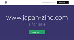Desktop Screenshot of japan-zine.com